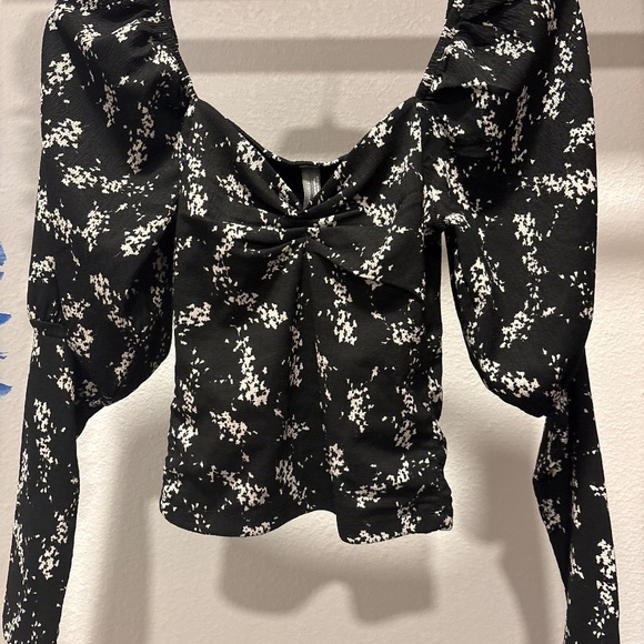 Anthropologie Tops - by Anthropologie boho puff sleeve top xxs